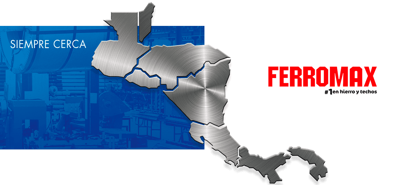 Mapa de cobertura regional Ferromax